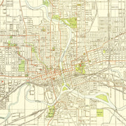 old Des Moines map