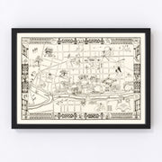 Natchitoches Vintage Map 1941