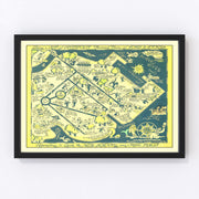 Annapolis Vintage Map 1932