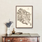 old military map