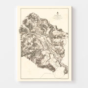 old military map