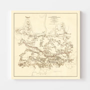 old military map
