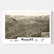 map of Warsaw
