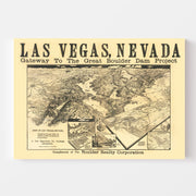 map of Las Vegas
