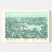map of Lake Winnipes