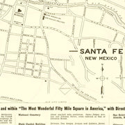 old Santa Fe map