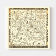 map of Santa Fe