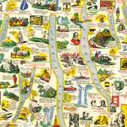 old Finger Lakes map