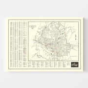 map of Raleigh