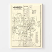 map of Fargo