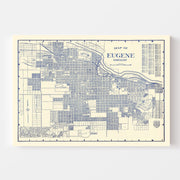 map of Eugene