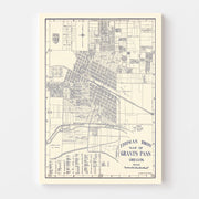 map of Grant's Pass