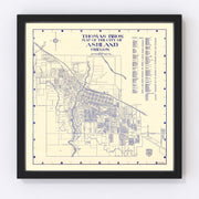 Ashland Vintage Map 1920