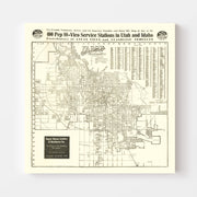 map of Salt Lake Cit
