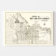 map of Salt Lake Cit