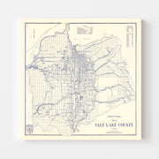 map of Salt Lake Cit