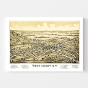 map of West Chazy