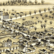 old West Chazy map