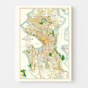 map of Seattle