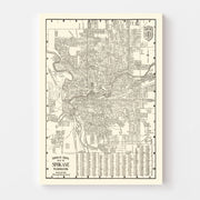 map of Spokane