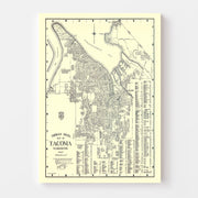 map of Tacoma