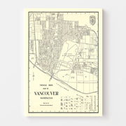 map of Vancouver