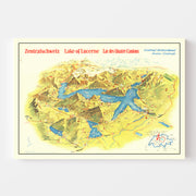 map of Lake Lucerne