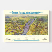 map of Lake Champlai