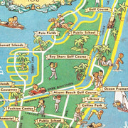 old Miami Beach map