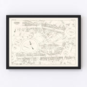 Annapolis Vintage Map 1947