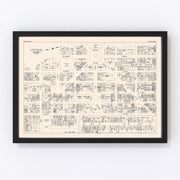 Buffalo Vintage Map 1947