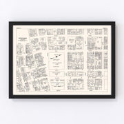 Camden Vintage Map 1947