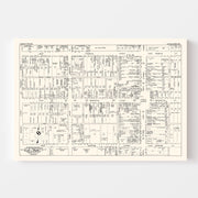map of Hagerstown