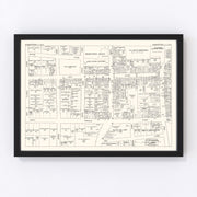 Hempstead Vintage Map 1947