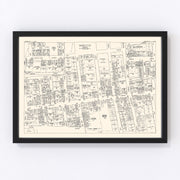 Jamaica Vintage Map 1947
