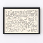 Passaic Vintage Map 1947