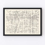 Paterson Vintage Map 1947