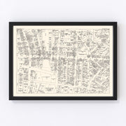 Rochester Vintage Map 1947
