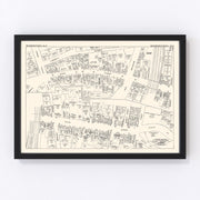 Schenectady Vintage Map 1947