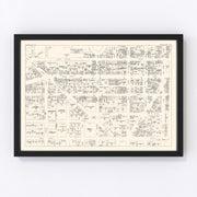 Syracuse Vintage Map 1947