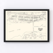 Augusta Vintage Map 1946