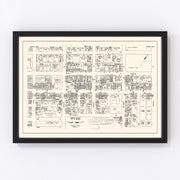 Holyoke Vintage Map 1946