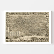 map of Elizabeth
