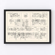 Middletown Vintage Map 1946