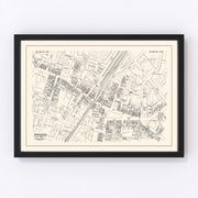 New Britain Vintage Map 1946