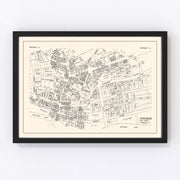 Pawtucket Vintage Map 1946