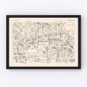 Portland Vintage Map 1946