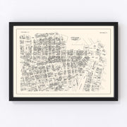 Providence Vintage Map 1946