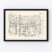 Salem Vintage Map 1946