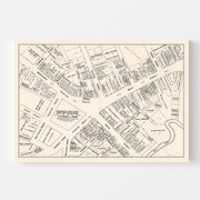 map of Taunton